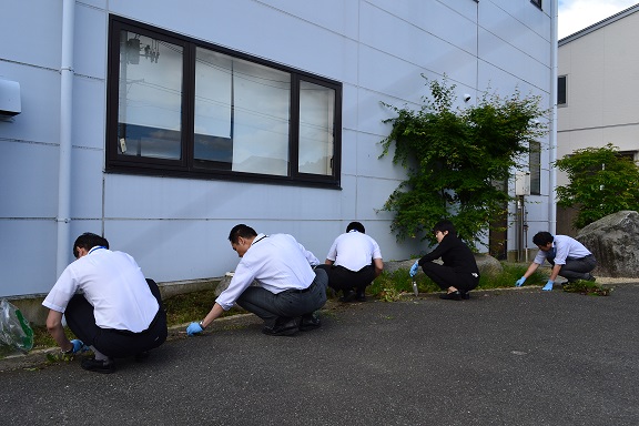 清掃の様子2